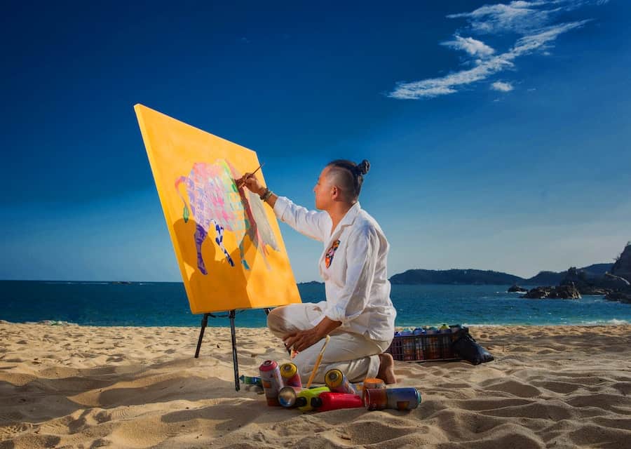 Magie de la Toile de Fond Plage