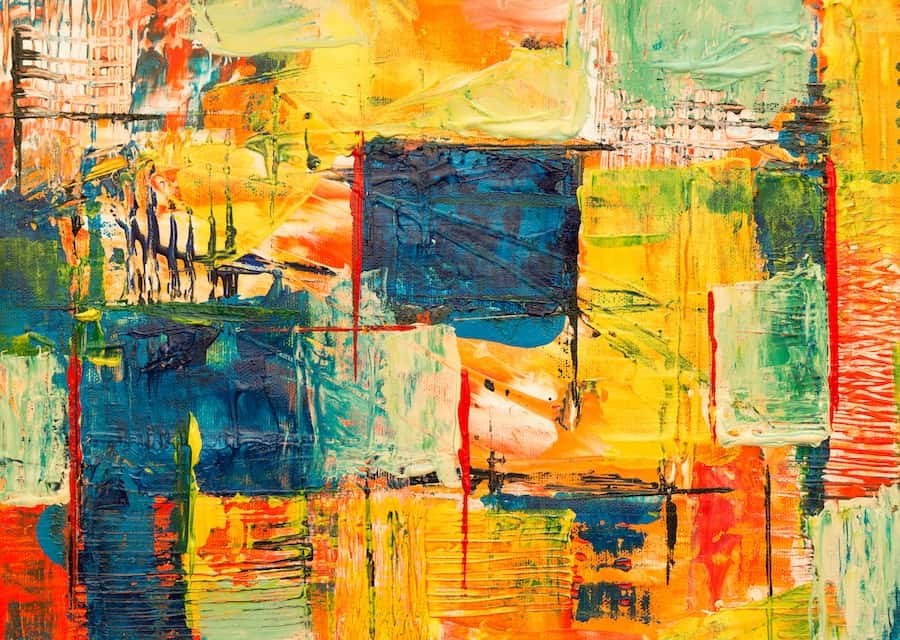 Magie des Toiles de Fond Abstrait