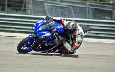 pilote de moto