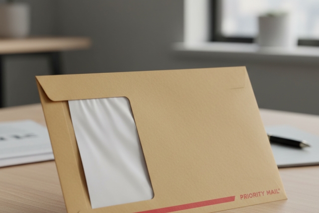 enveloppe de réexpédition